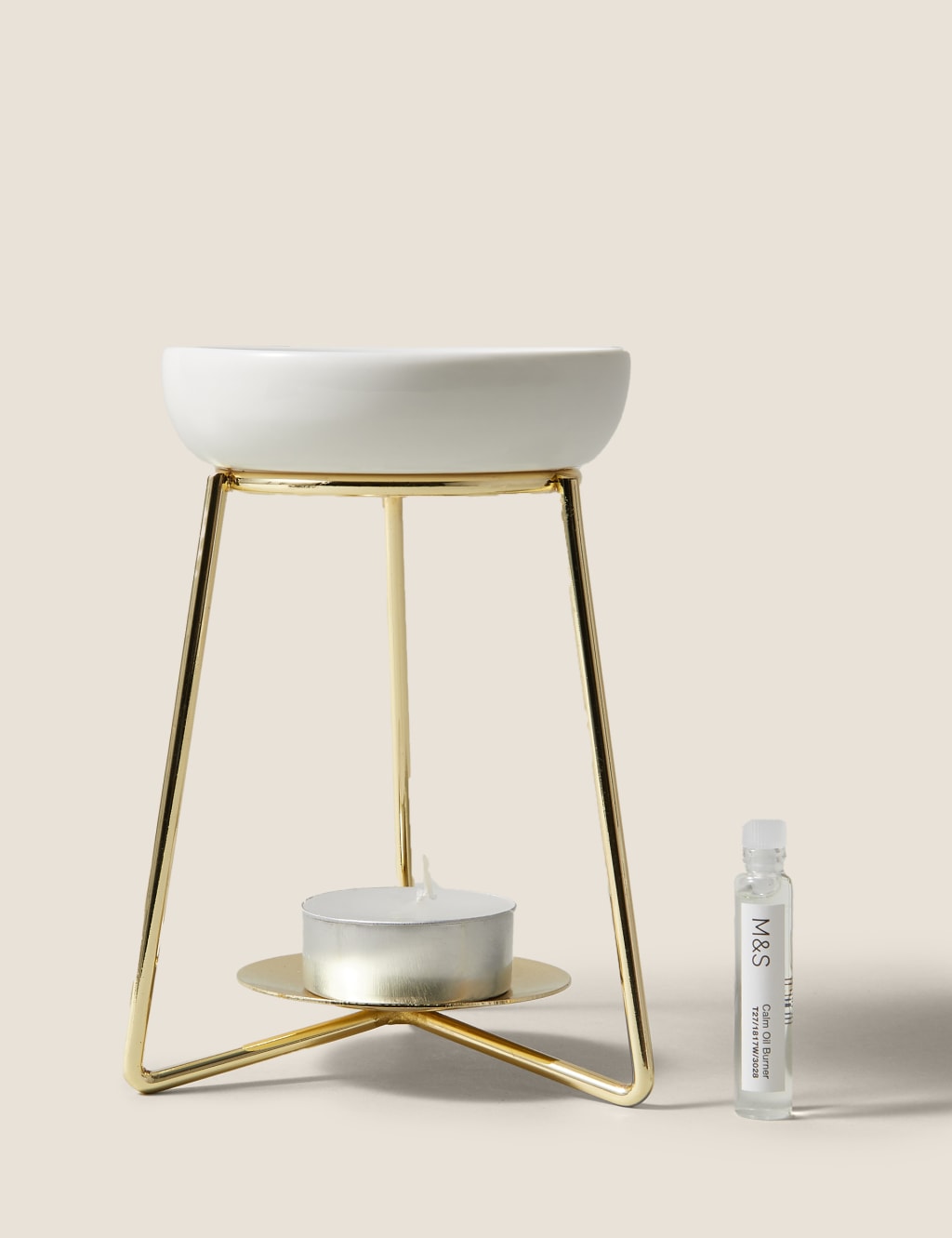 Calm Oil and Wax Melt Burner Apothecary M&S