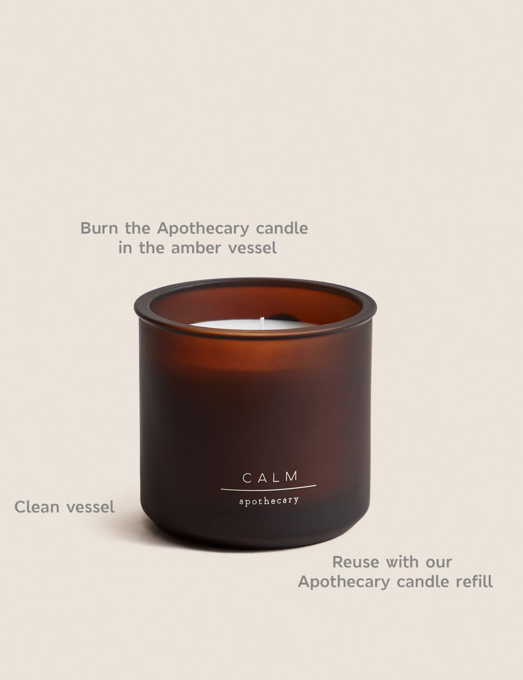 Calm Refillable Candle 7 of 8