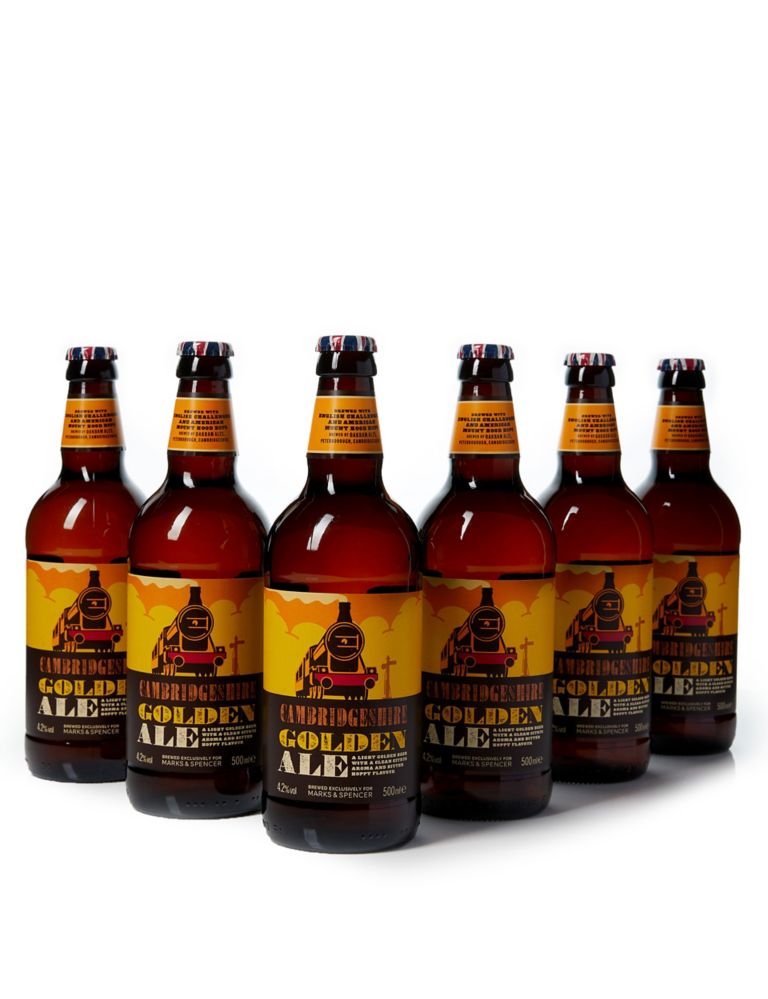 Cambridgeshire Golden Ale - Case of 12 1 of 4