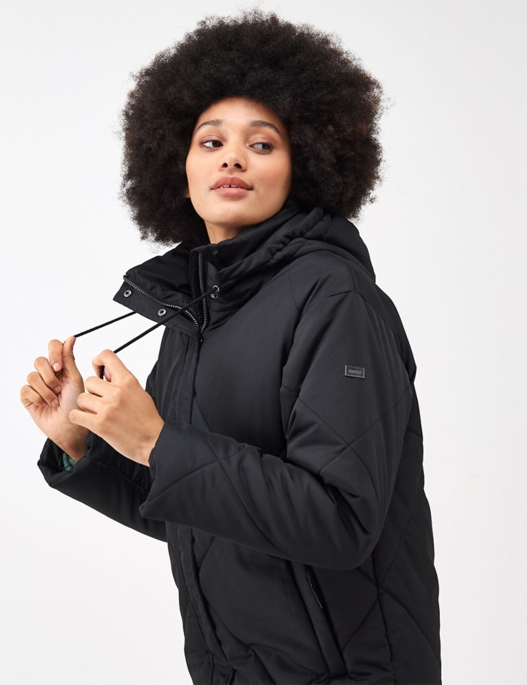 Hooded | | Jacket Water-Repellent Cambrie M&S Regatta