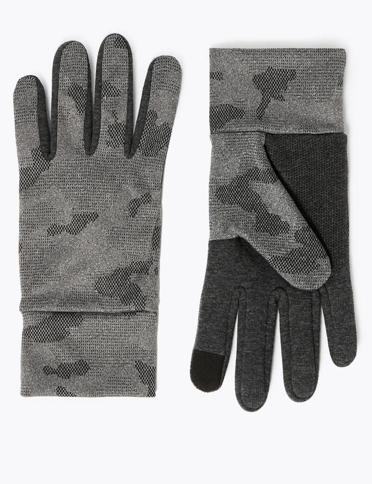 Camo Touchscreen Gloves 1 of 2