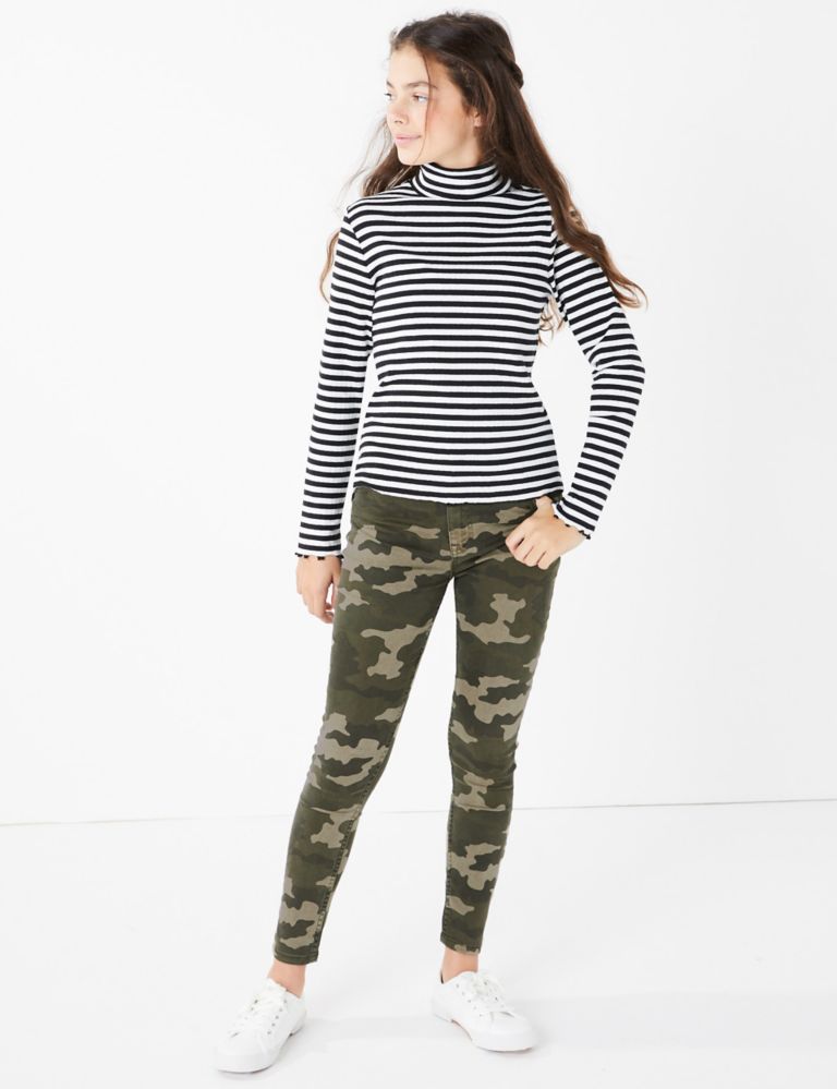 Camouflage Print Jeans (3-16 Years) 1 of 6