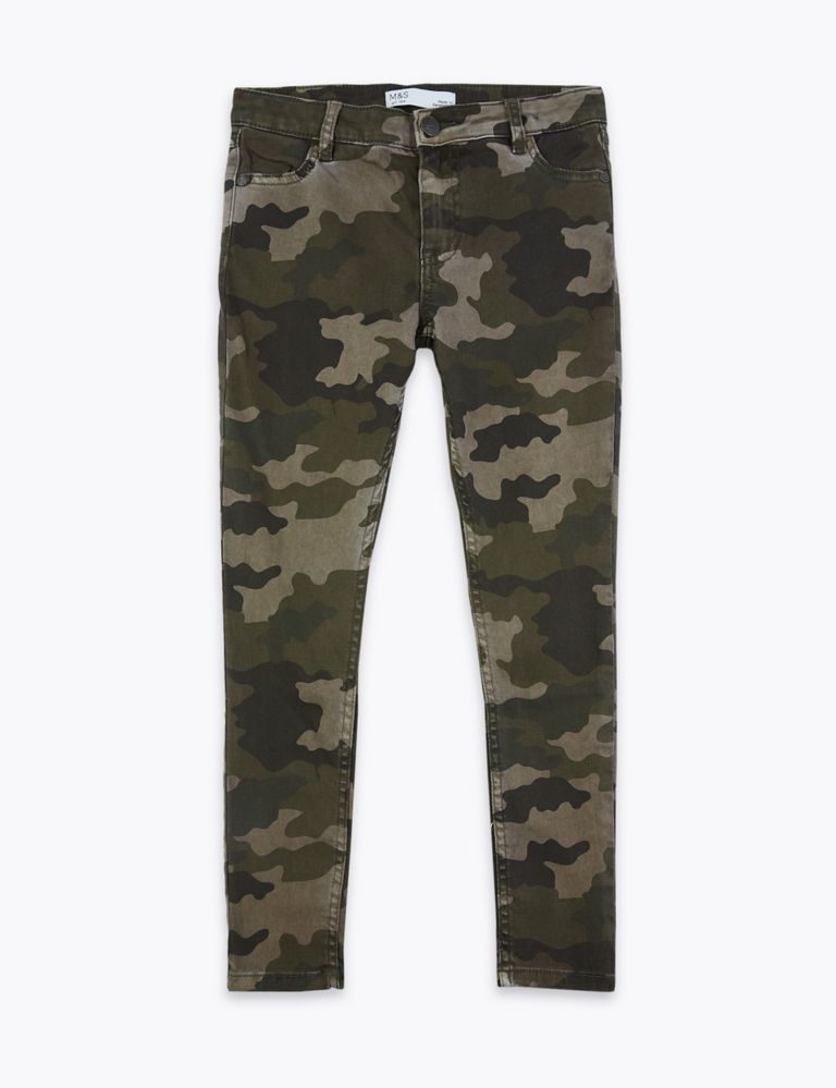 Camouflage Print Jeans (3-16 Years) 2 of 6