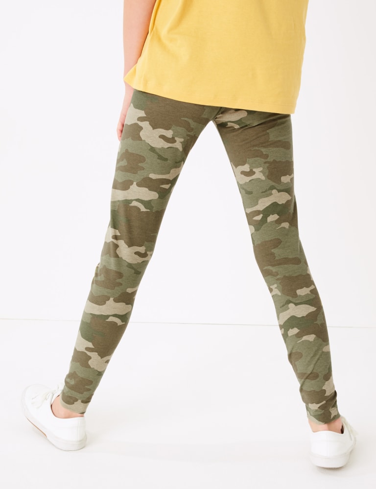 CAMO TIGHTS - S 4-5 KIDS REMAINS