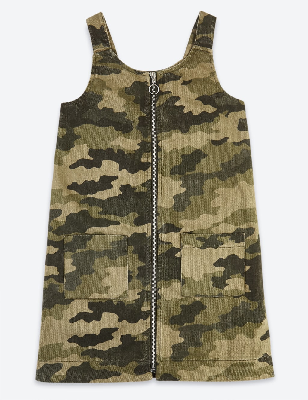 Camo pinafore dress 2025