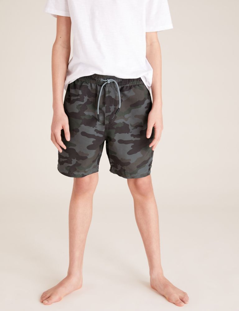 Camouflage Print Swim Shorts (6-14 Yrs) 3 of 4