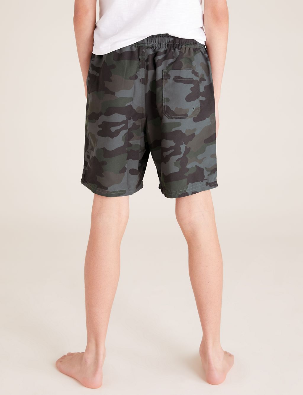 Camouflage Print Swim Shorts (6-14 Yrs) 4 of 4