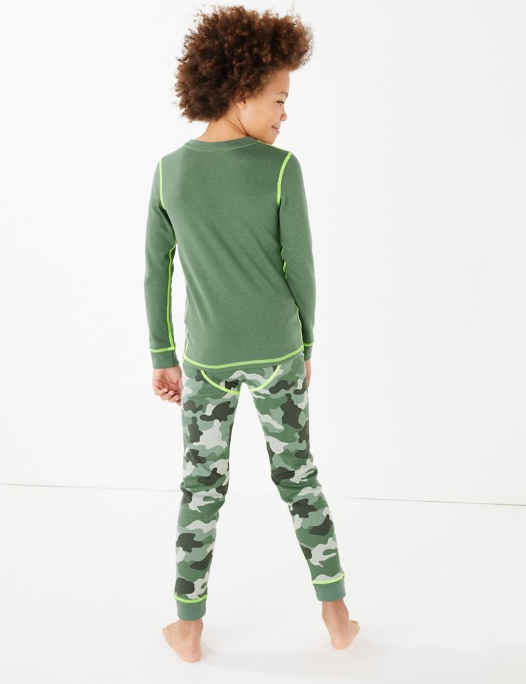 Camouflage Print Thermal Set (18 Mths - 16 Yrs) 3 of 4