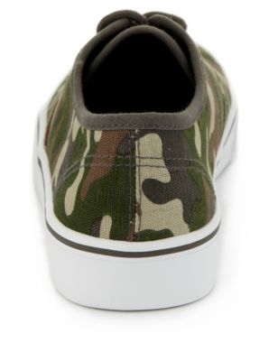 Camouflage Trainers Image 2 of 5