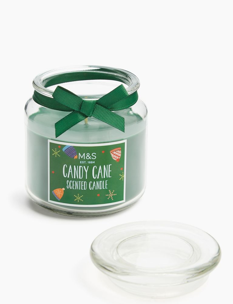 Candy Cane Jar Candle 2 of 2