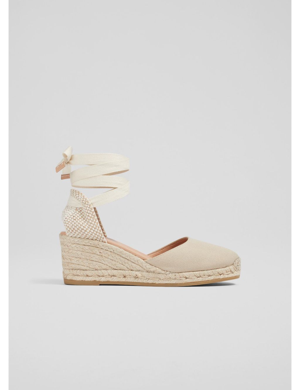 Canvas Ankle Strap Wedge Espadrilles 3 of 3