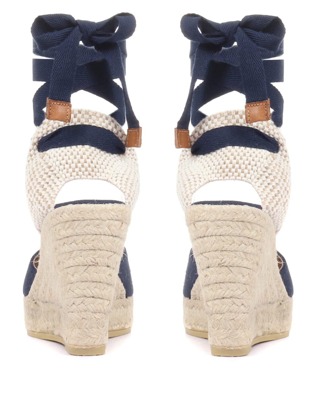 Canvas Ankle Strap Wedge Espadrilles 4 of 5