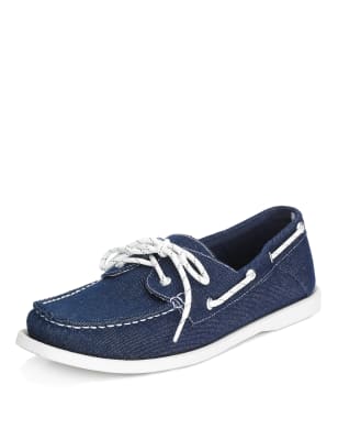 Fabric boat sale shoes