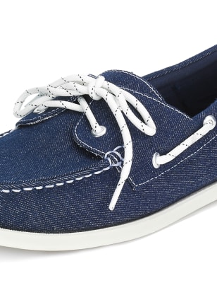 Marks and spencer on sale mens boat shoes