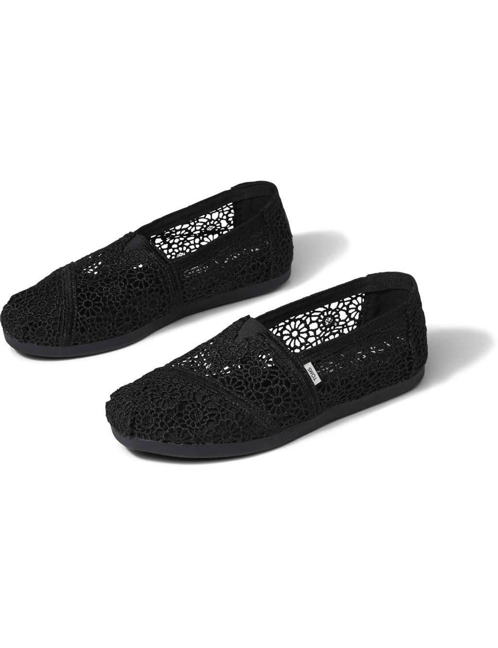 Canvas Embroidered Espadrilles | TOMS | M&S