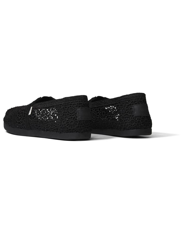 Canvas Embroidered Espadrilles TOMS M S