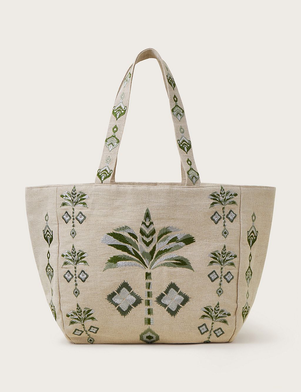 Canvas Embroidered Tote Bag 3 of 3