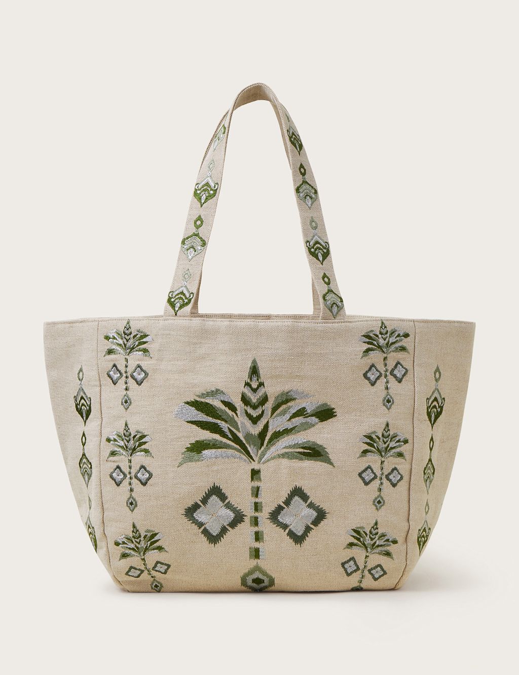 Canvas Embroidered Tote Bag 3 of 3