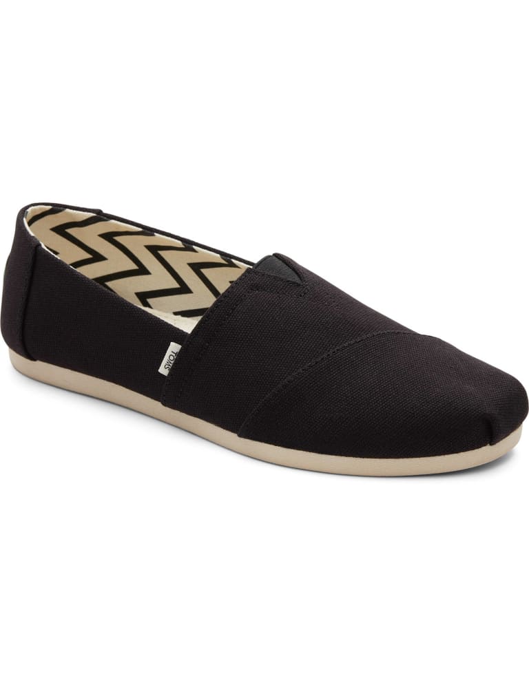 Canvas Flat Espadrilles TOMS M S