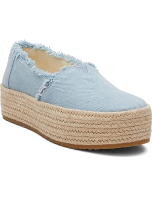 Canvas Flatform Espadrilles Image 2 of 6