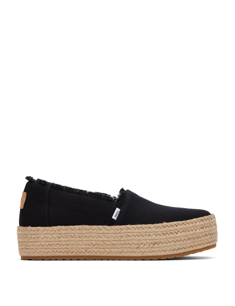 Canvas Flatform Espadrilles 1 of 5