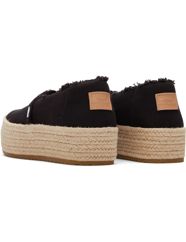 Toms suede on sale tie leg espadrilles