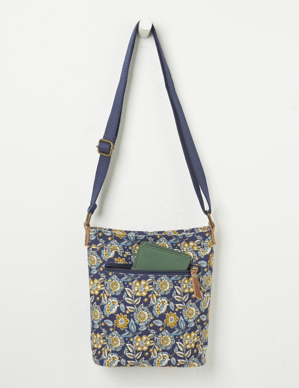 Canvas Floral Cross Body Bag FatFace M&S