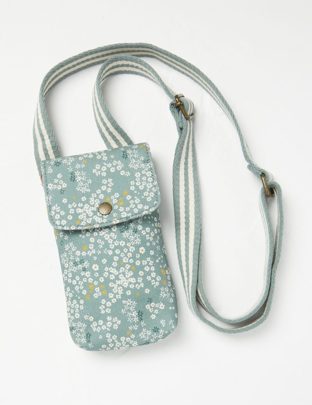 Canvas Floral Cross Body Phone Bag 1 of 2