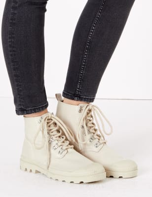 m&s lace up ankle boots