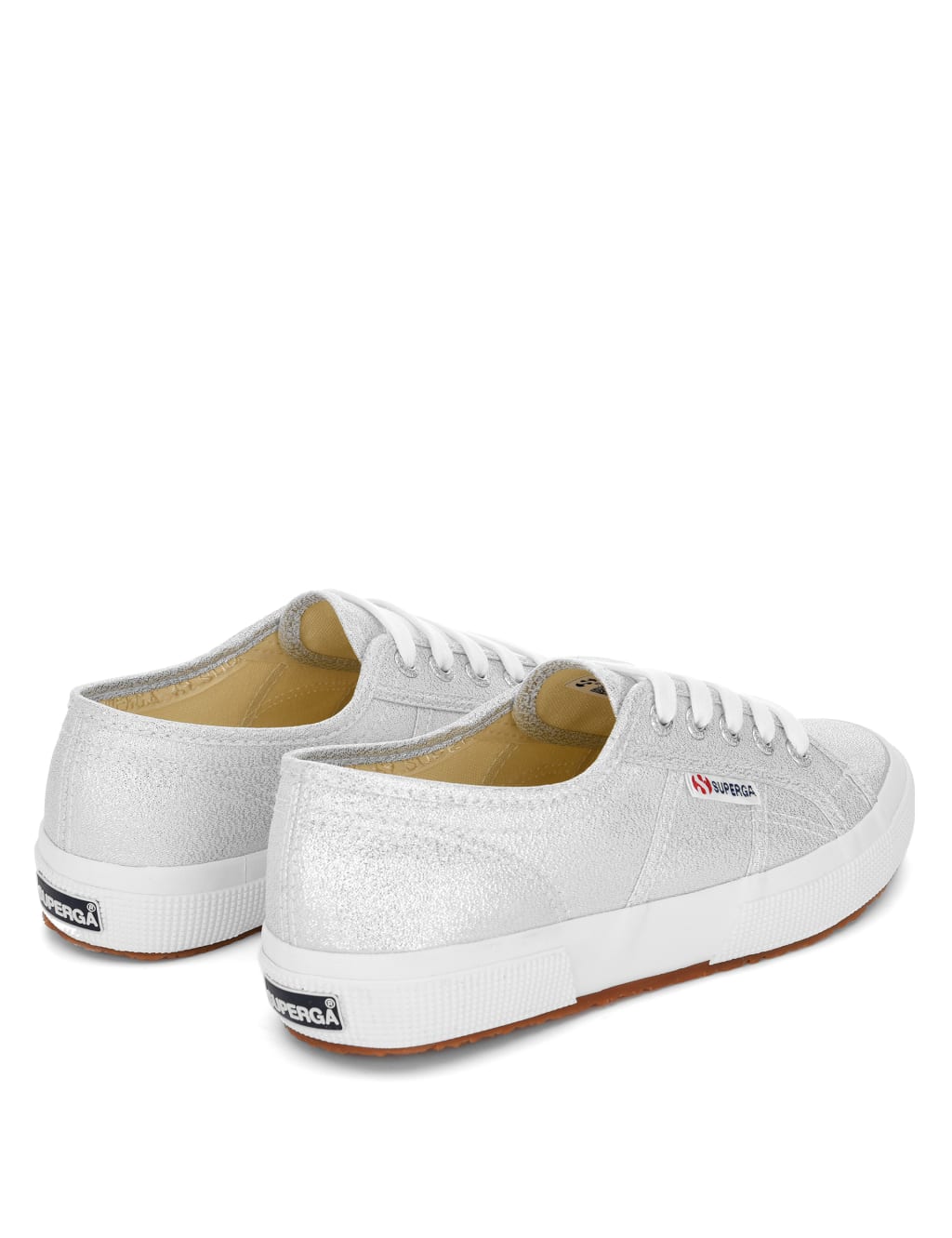 superga white glitter