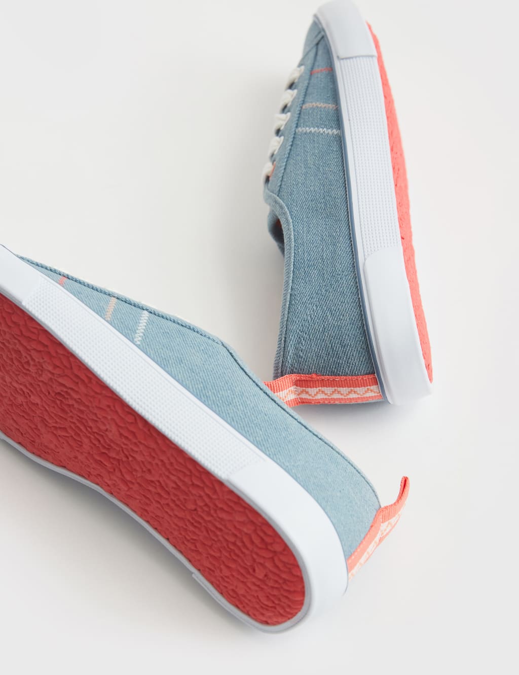 Canvas Lace Up Pumps 4 of 4