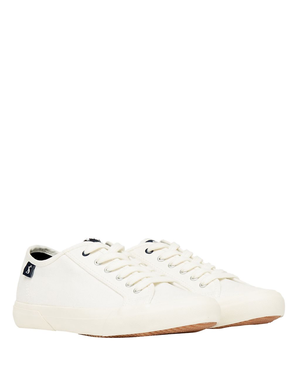 Canvas Lace Up Trainers 1 of 3