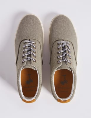 Marks and spencer mens canvas shoes sale