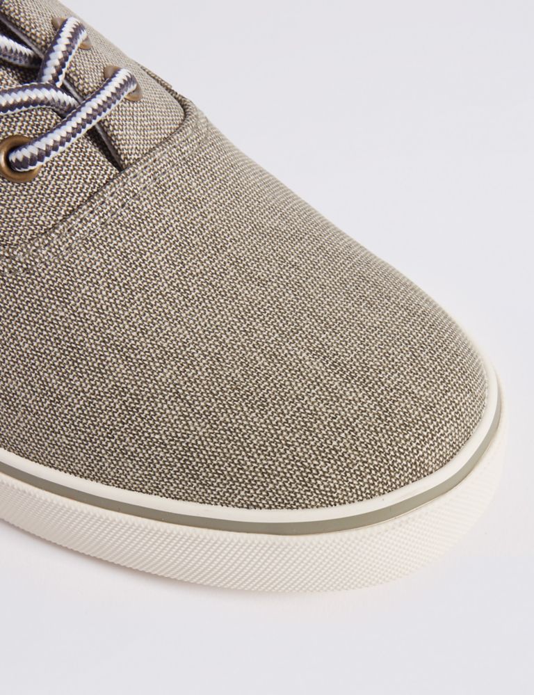 Canvas Lace-up Trainers 6 of 6