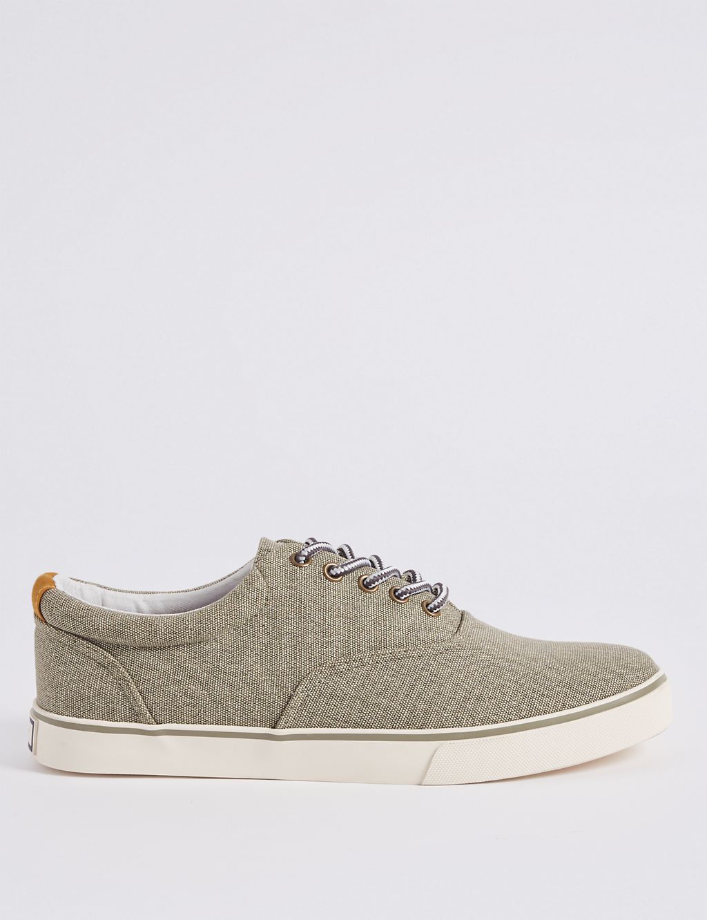 Canvas Lace-up Trainers 1 of 6