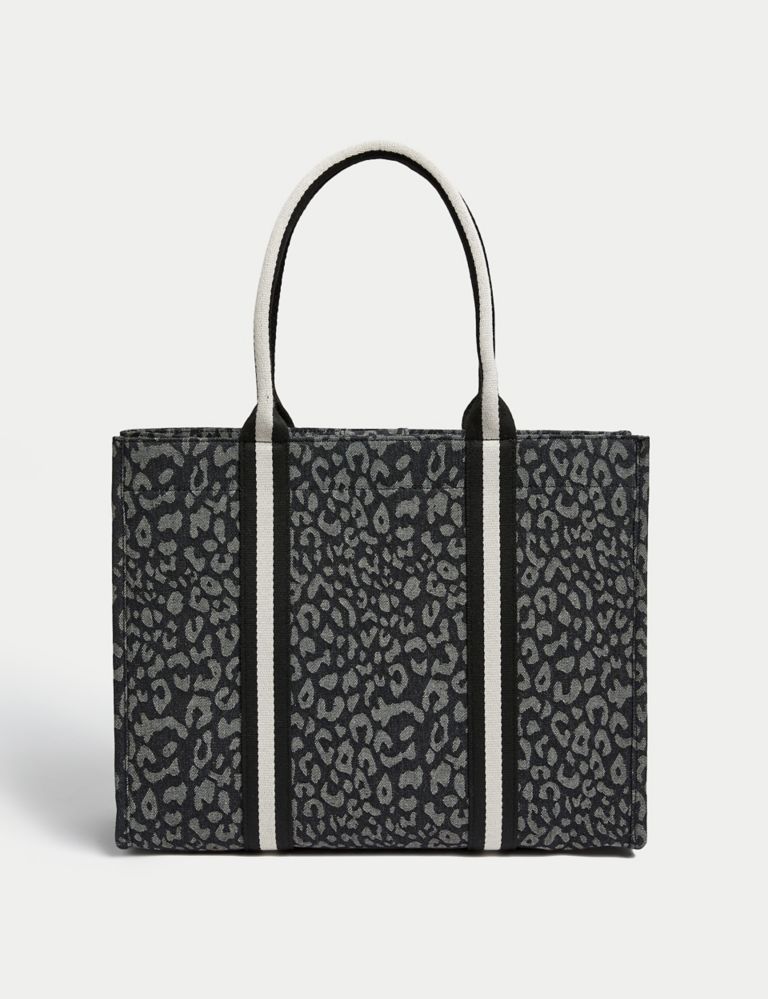 Canvas Printed Tote Bag | M&S Collection | M&S