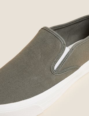 canvas slip on