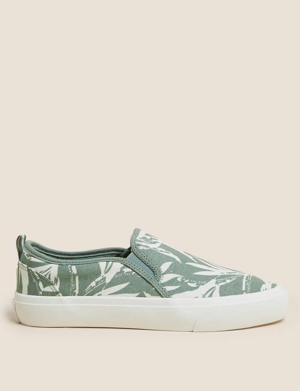 Canvas Slip On Trainers | M&S Collection | M&S