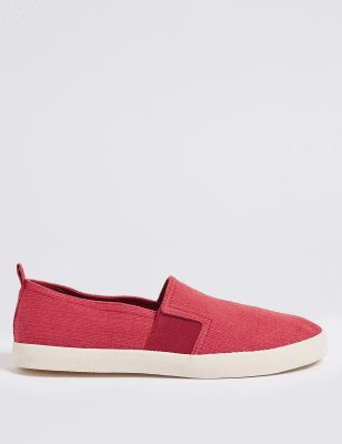 Marks and spencer canvas hot sale shoes