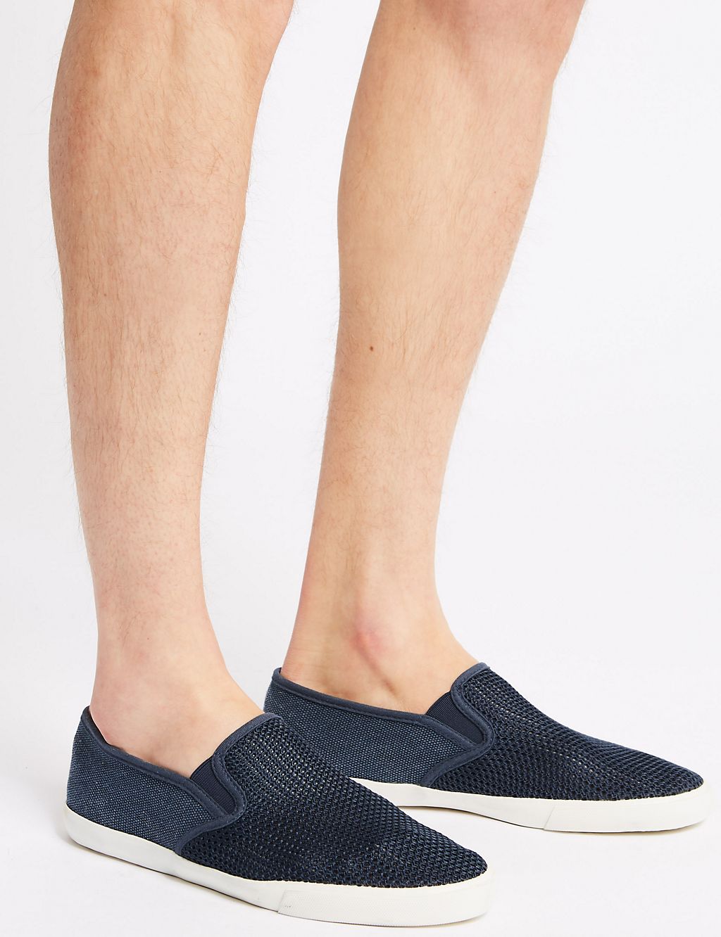Canvas Slip-on Pump Shoes 3 of 6
