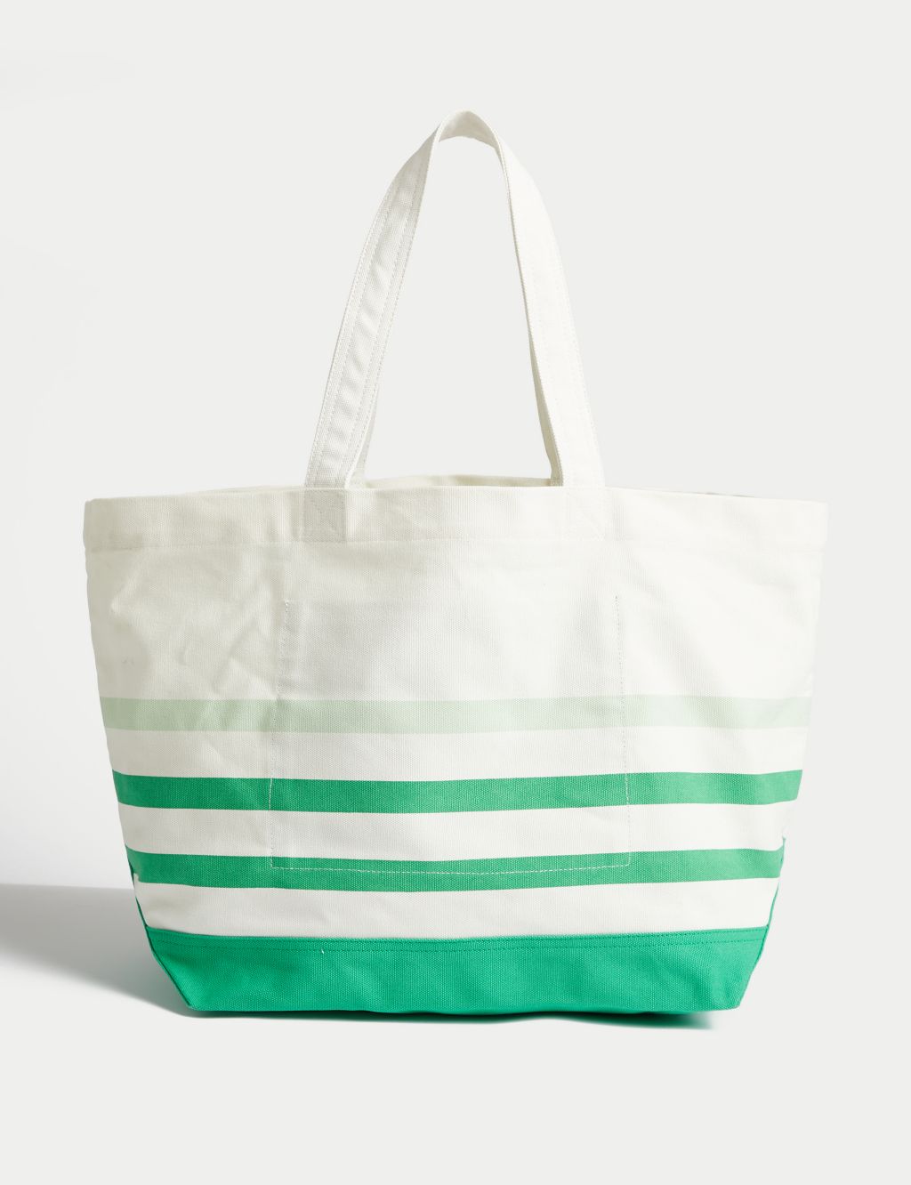 Canvas Striped Tote Bag 2 of 4