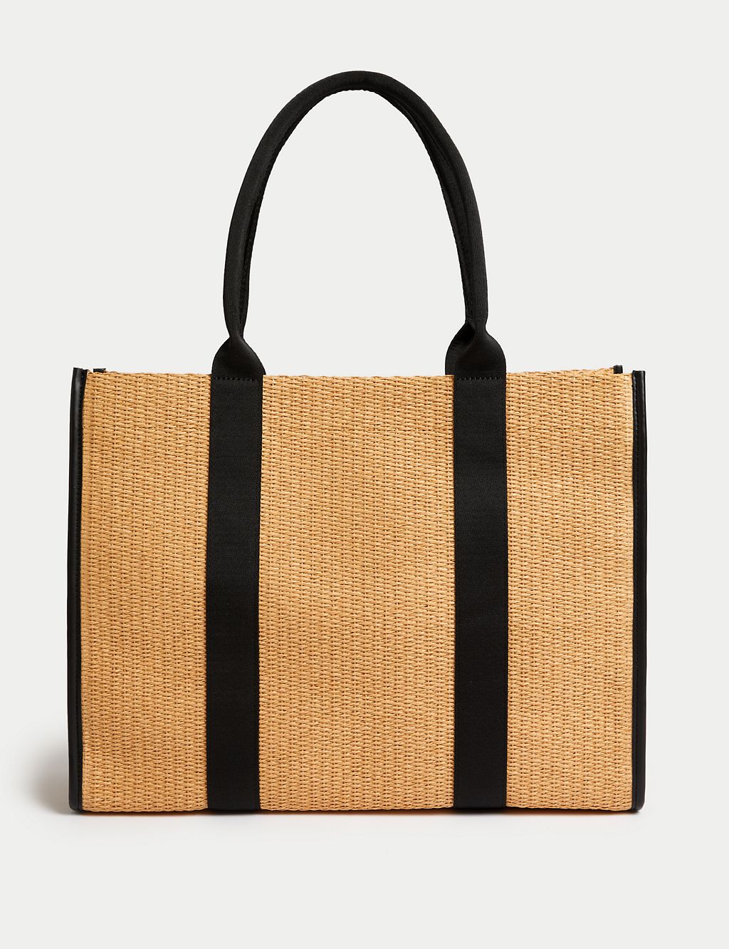 Canvas Structured Tote Bag 2 of 4