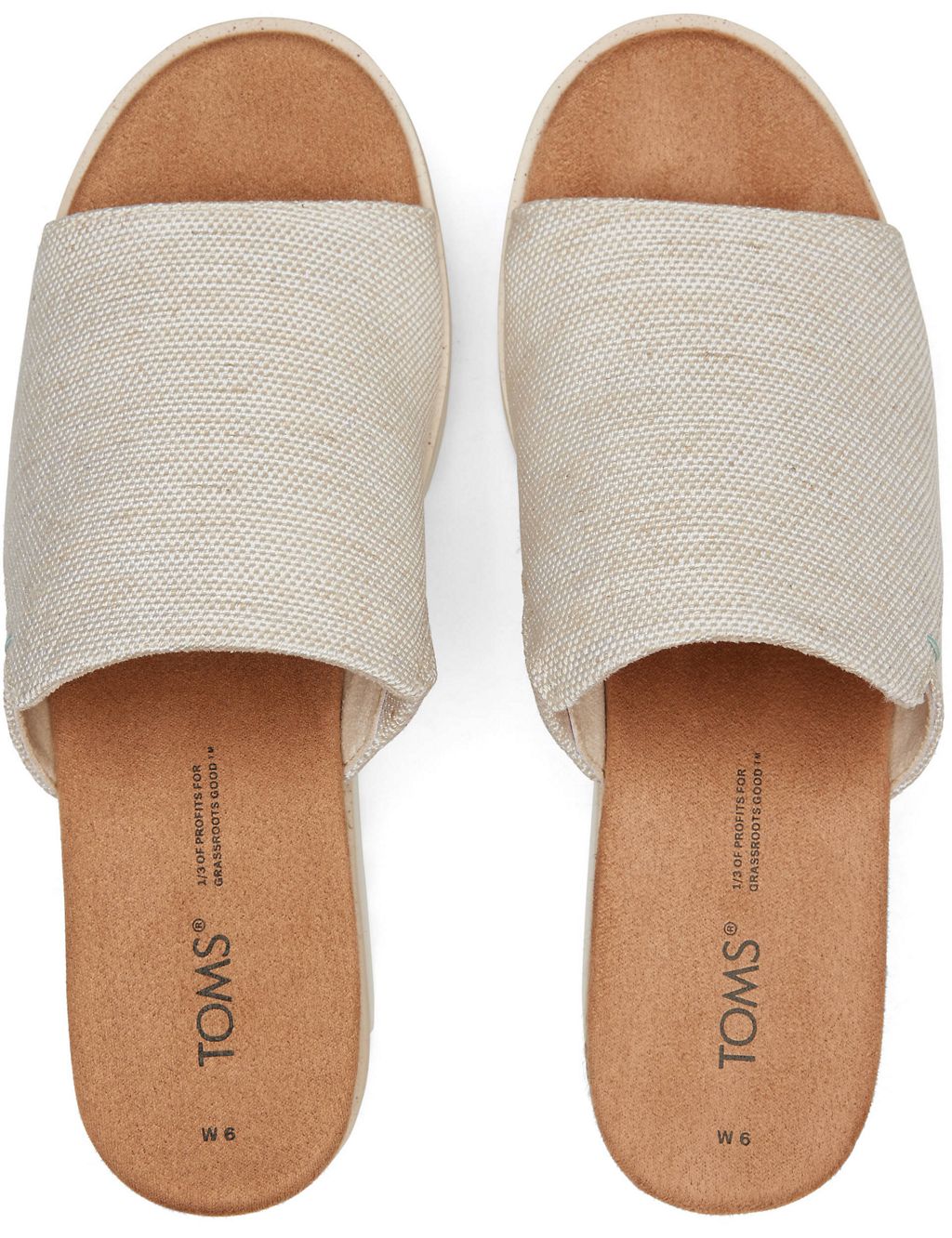 Canvas Wedge Mules 5 of 6