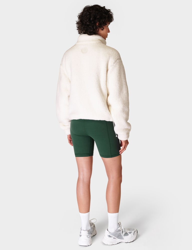 Canyon Funnel Neck Zip Fleece Jacket Sweaty Betty M S