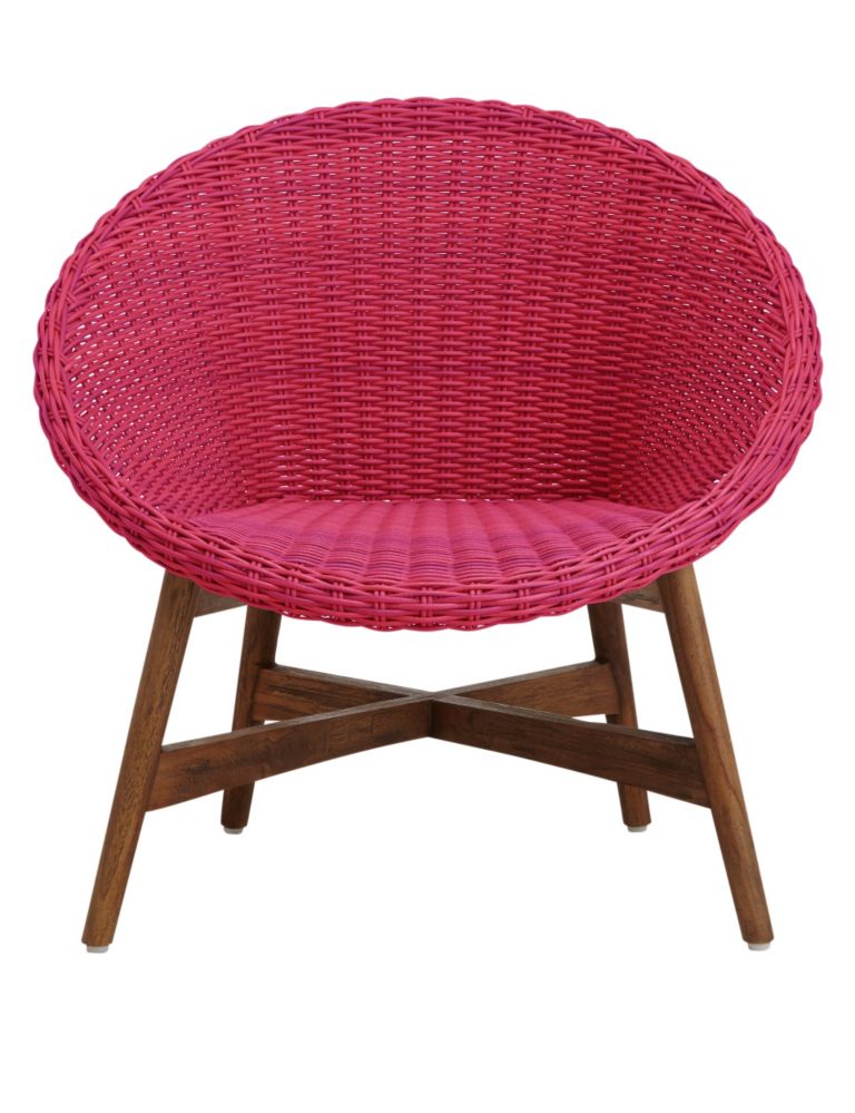 Capri Chair - Magenta 1 of 6