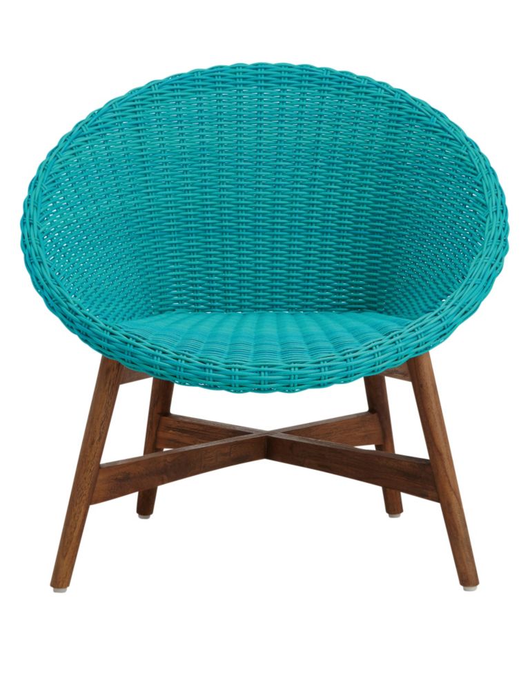 Capri Chair - Turquoise 1 of 6