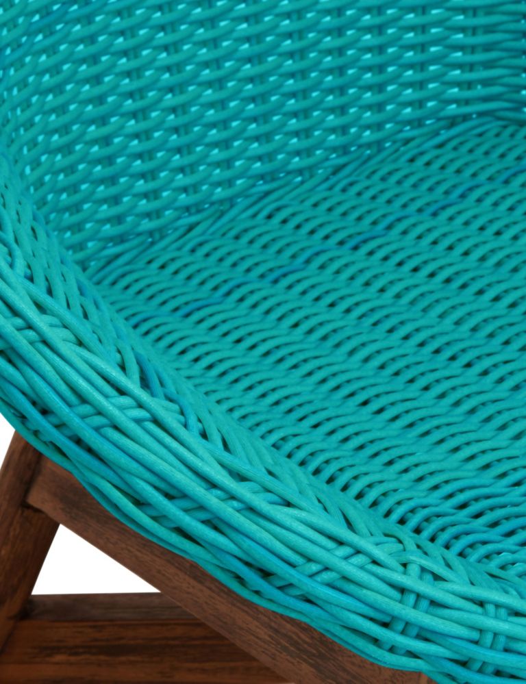 Capri Chair - Turquoise 5 of 6