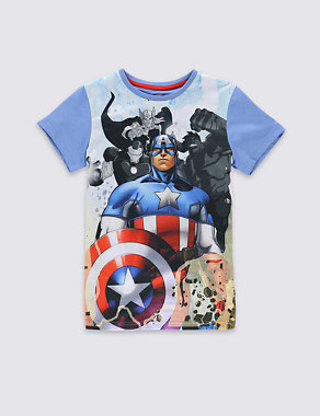 Captain America Avengers™ T-Shirt (5-16 Years) Image 2 of 3