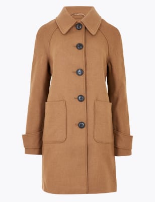 Wool car cheap coat womens