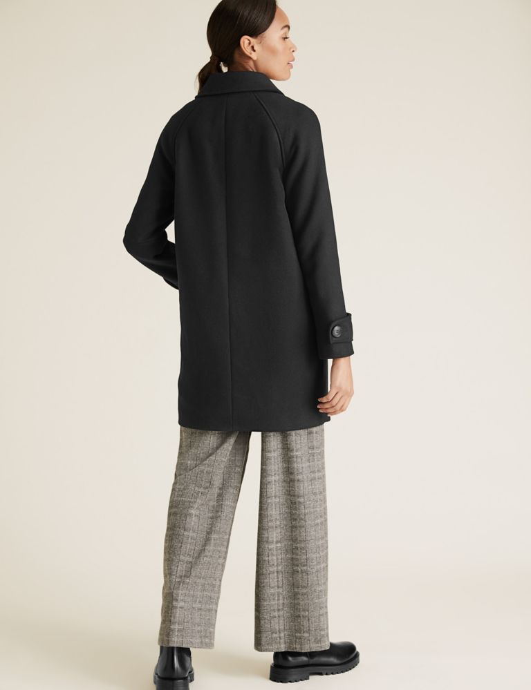 Car Coat with Wool | M&S Collection | M&S